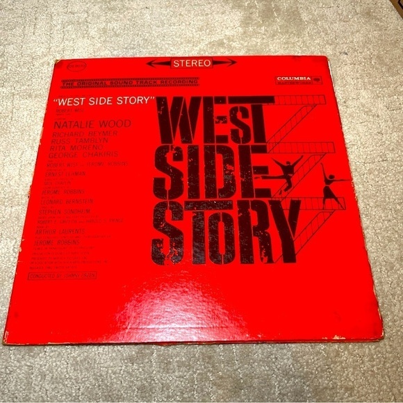 1961 West Side Story Original Soundtrack Vinyl Record Gatefold Album LP - Picture 1 of 10